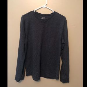 Men’s Gray Long Sleeved Shirt